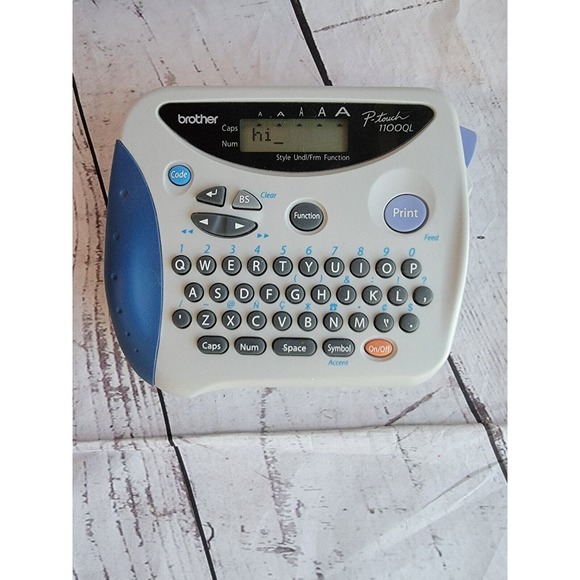 Brother P-Touch PT-1100QL Handheld Thermal Label Maker Printer Works - Picture 4 of 5